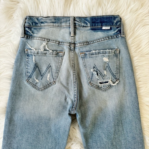 Mother Superior The Tomcat High Rise in The Confessions distressed ankle crop 24 - Picture 9 of 13